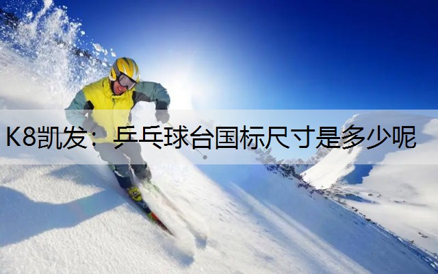 K8凯发：乒乓球台国标尺寸是多少呢