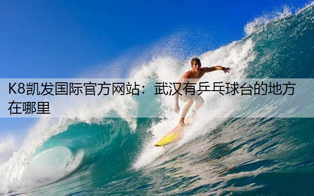 武汉有乒乓球台的地方在哪里