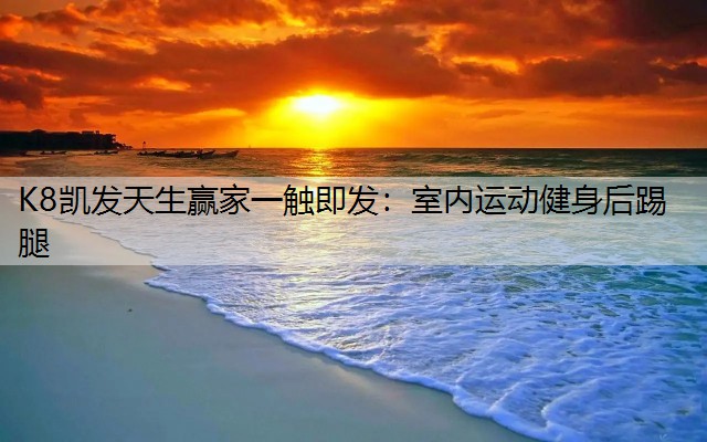 室内运动健身后踢腿